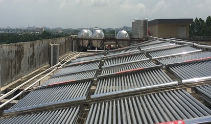 重慶木雅商務賓館---賓館熱水工程